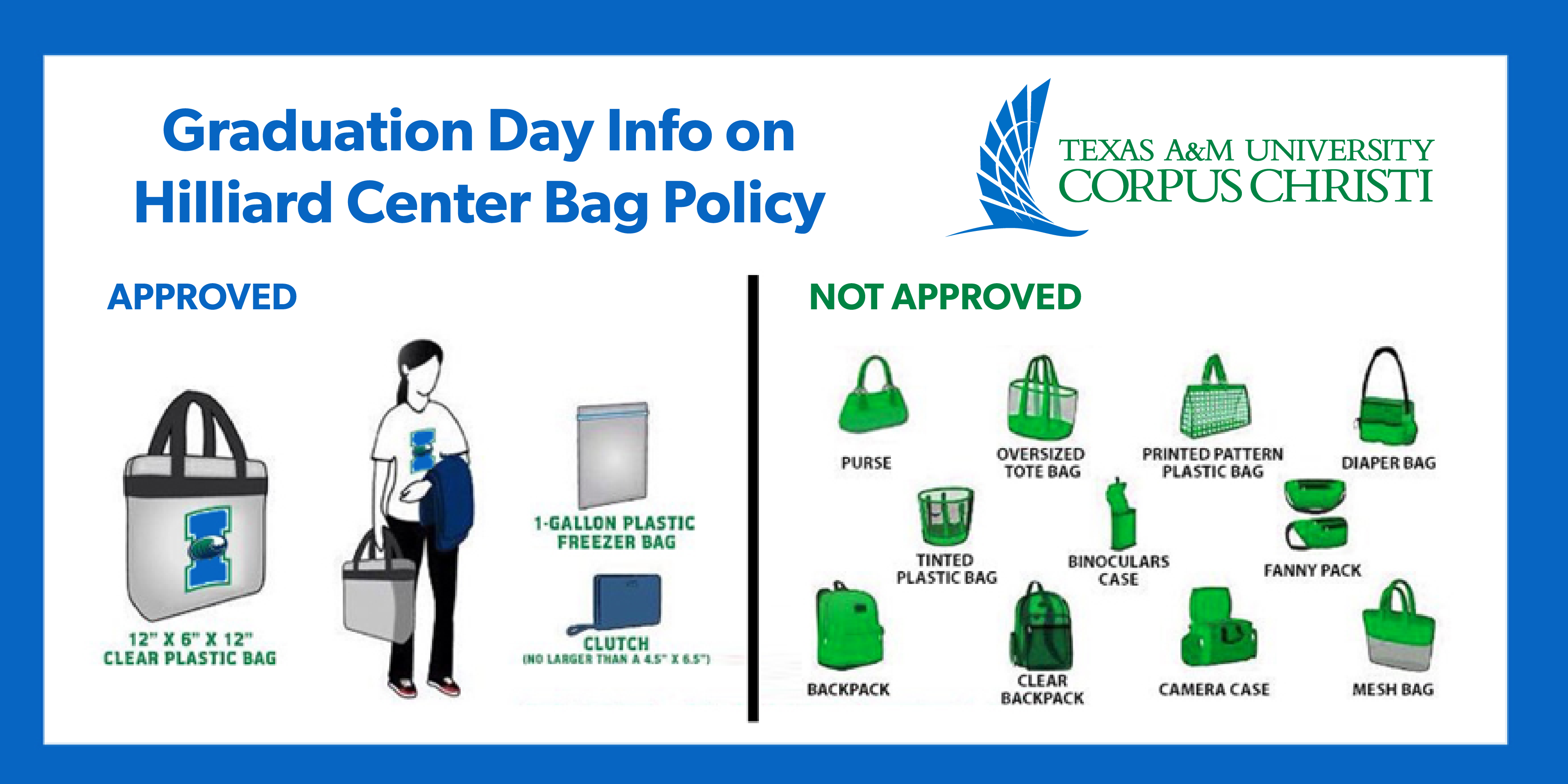Hilliard Center Bag Policy
