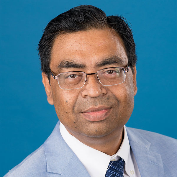portrait of Sunil Mathur, Professor