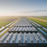 Field with infrastructure