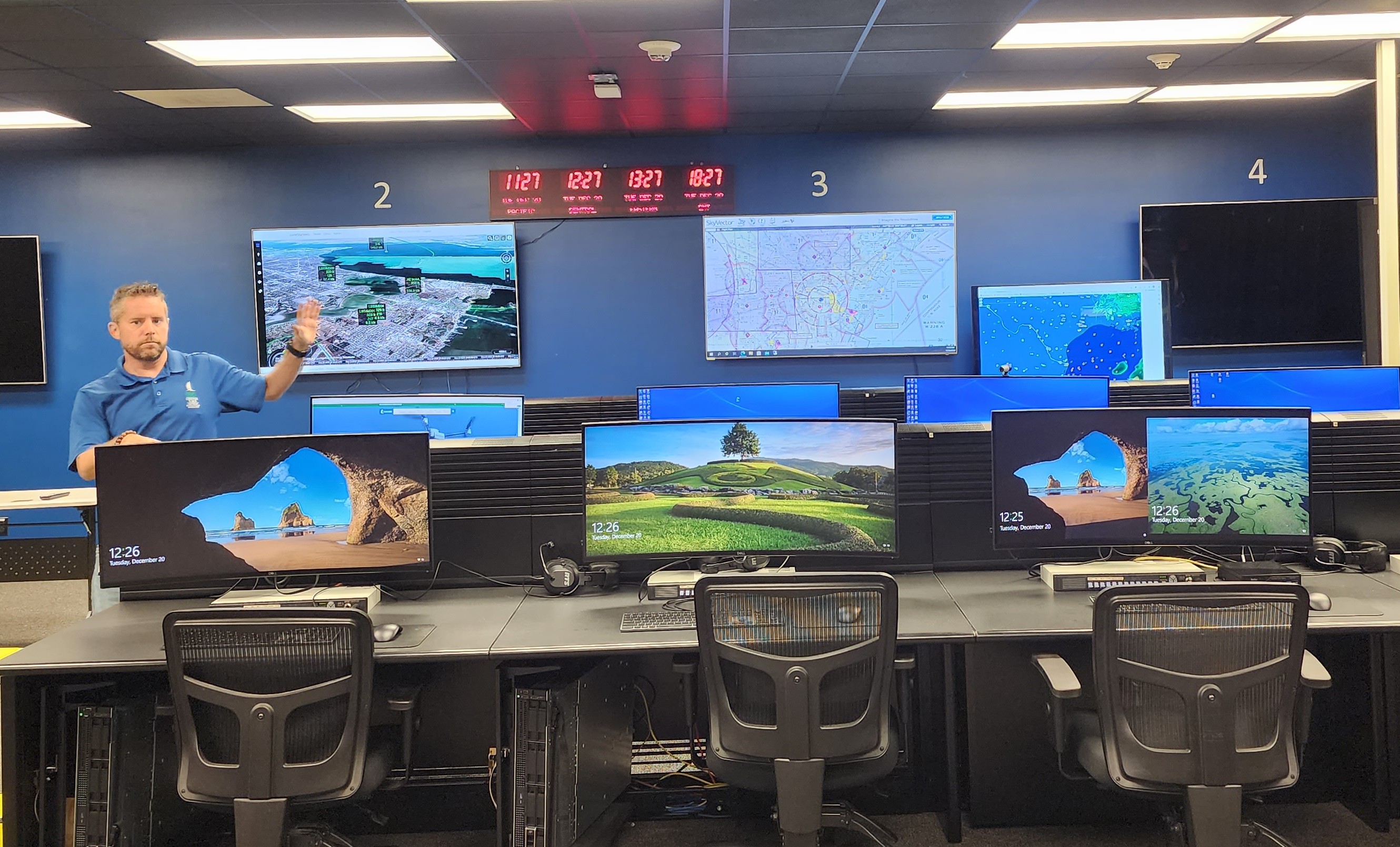 control room panels