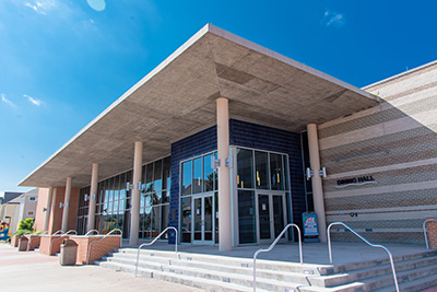 Outside of the islander dining hall