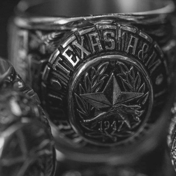 Close Up of Class Ring