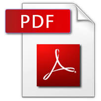 PDF form download icon