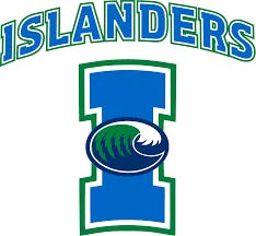 Islanders with a capital I and wave on it