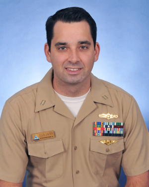 Navy Lt Dustin Chapman