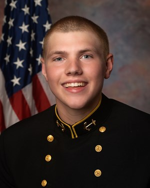 Navy Ensign Luke Loehr