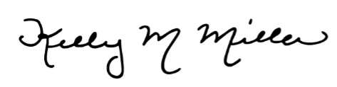 Kelly M Miller signature