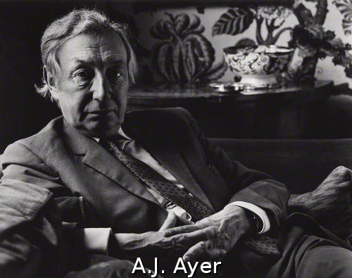 Philosopher AJ Ayer