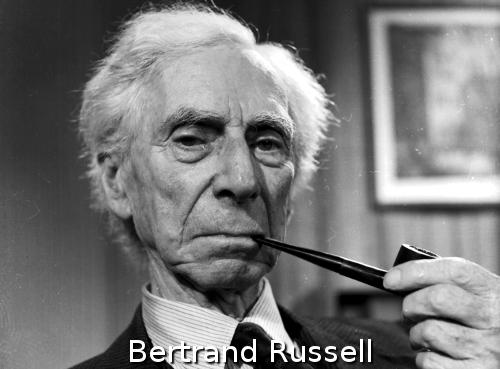 Bertrand Russell - man with pipe