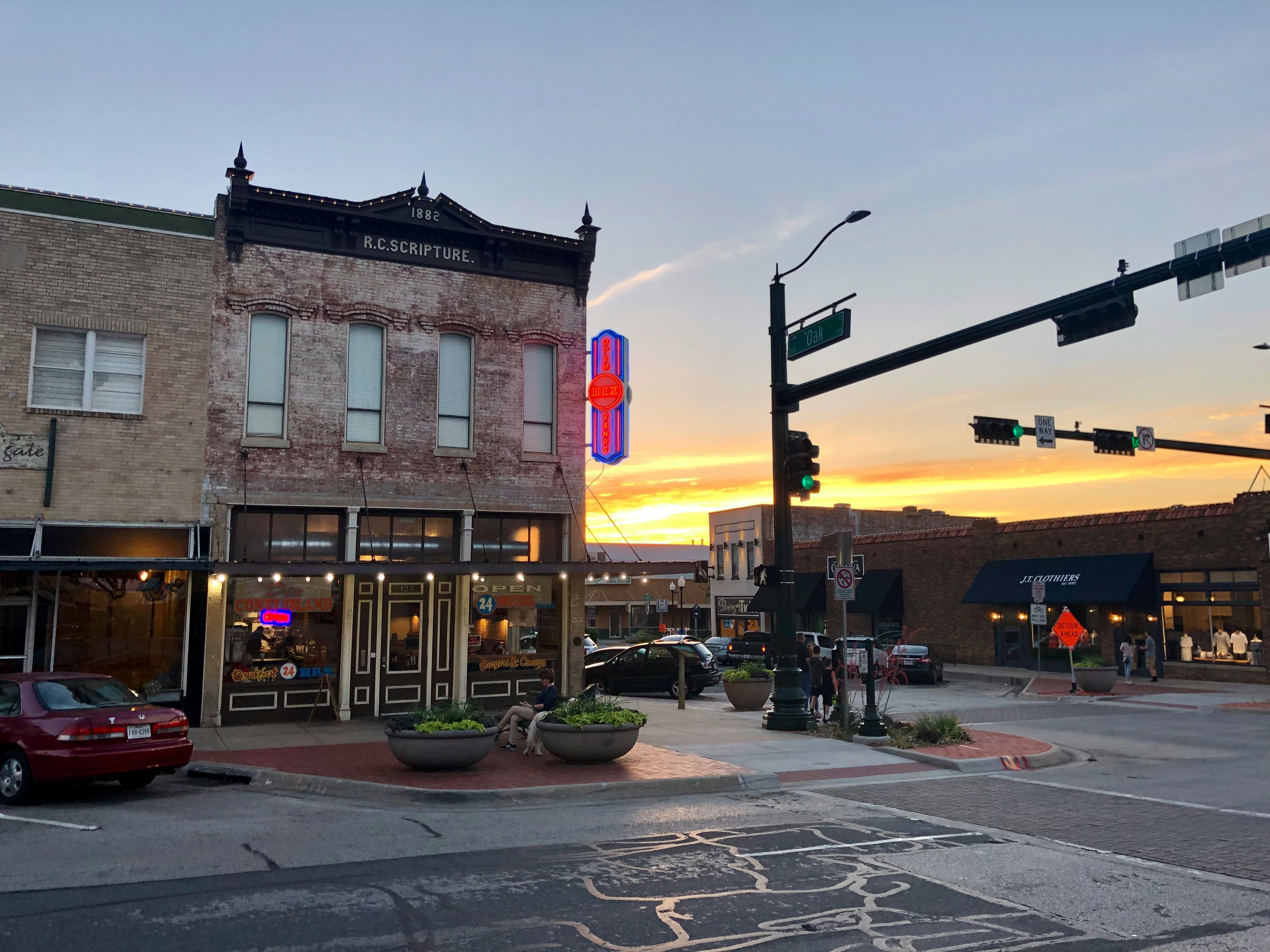 Denton, TX town photo by Monica Bourgeau (Unsplash)