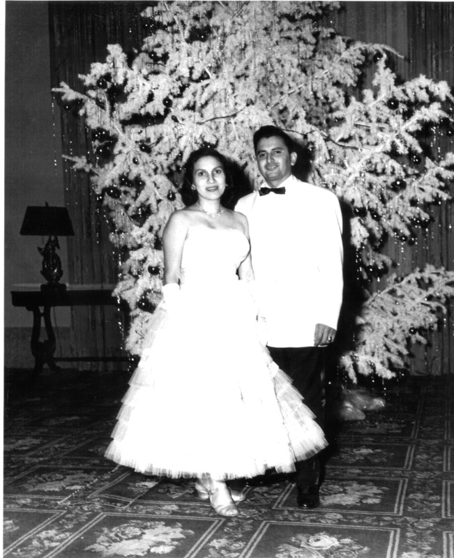 Arturo and Marie Vasquez at a Scepter Club Christmas party.