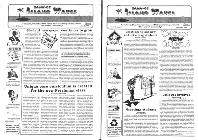 Islander Waves - Skipped Summer Publication - 1994