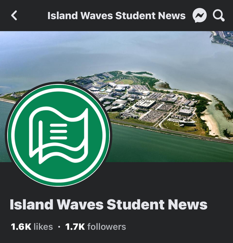 Island Waves - Facebook social media page (Island Waves Student News)