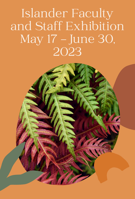 Announcement of the Library's Faculty and Staff Exhibition, May 17th through June 30th, 2023.