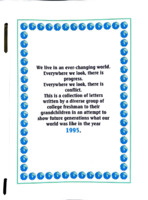 Page 1: clip art of a globe around the edge of the page
Page 2: clip art of a cow eating grass with two birds in the sky
Page 4: clip art of a house with a door and windows
Page 7: clip art of a sun with a smiling face 
Page 10: clip art of shoe prints 
Page 13: clip art of skyscrapers with a plane in the background