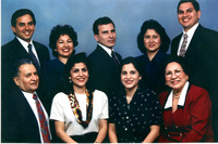 Arturo and Marie Vasquez and their seven adult children.