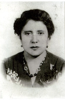 Black and white photo of Concepcion Escalante Vasquez, mother of Arturo Vasquez