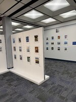 View of the Cell Phone Photography Show at the Mary and Jeff Bell Library in 2025