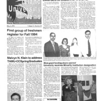  A photocopy of the physical university newspaper dated May 2, 1994