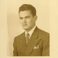 Photograph of Dr. Garcia in his graduation portrait.