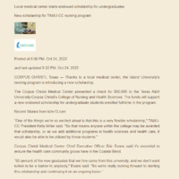 An image of an individual and paragraphs.