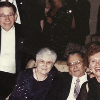 Photo of Co-founders of ALPFA (Association of Latino Professionals in Finance and Accounting). Joe Pacheco and wife, Arturo Vasquez, and Frances Garcia.