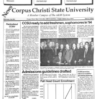 A photocopy of the physical university newspaper dated September 19, 1992