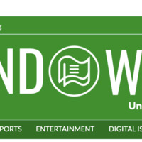Island Waves - Uncensored since 1993. 
The title and tag line of the Texas A&M University, Corpus Christi student news paper publication