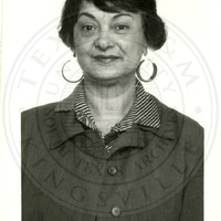 Irma Lerma Rangel upper body portrait dressed professionally 