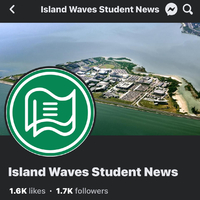 Island Waves - Facebook social media page (Island Waves Student News)