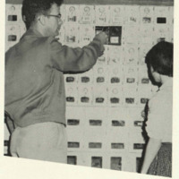 Student receiving mail TheSilverKing1959 with the quote "Mail time means letters from home". 
