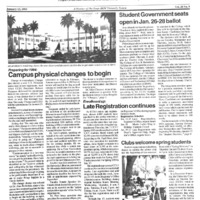 A photocopy of the physical university newspaper dated January 13, 1993