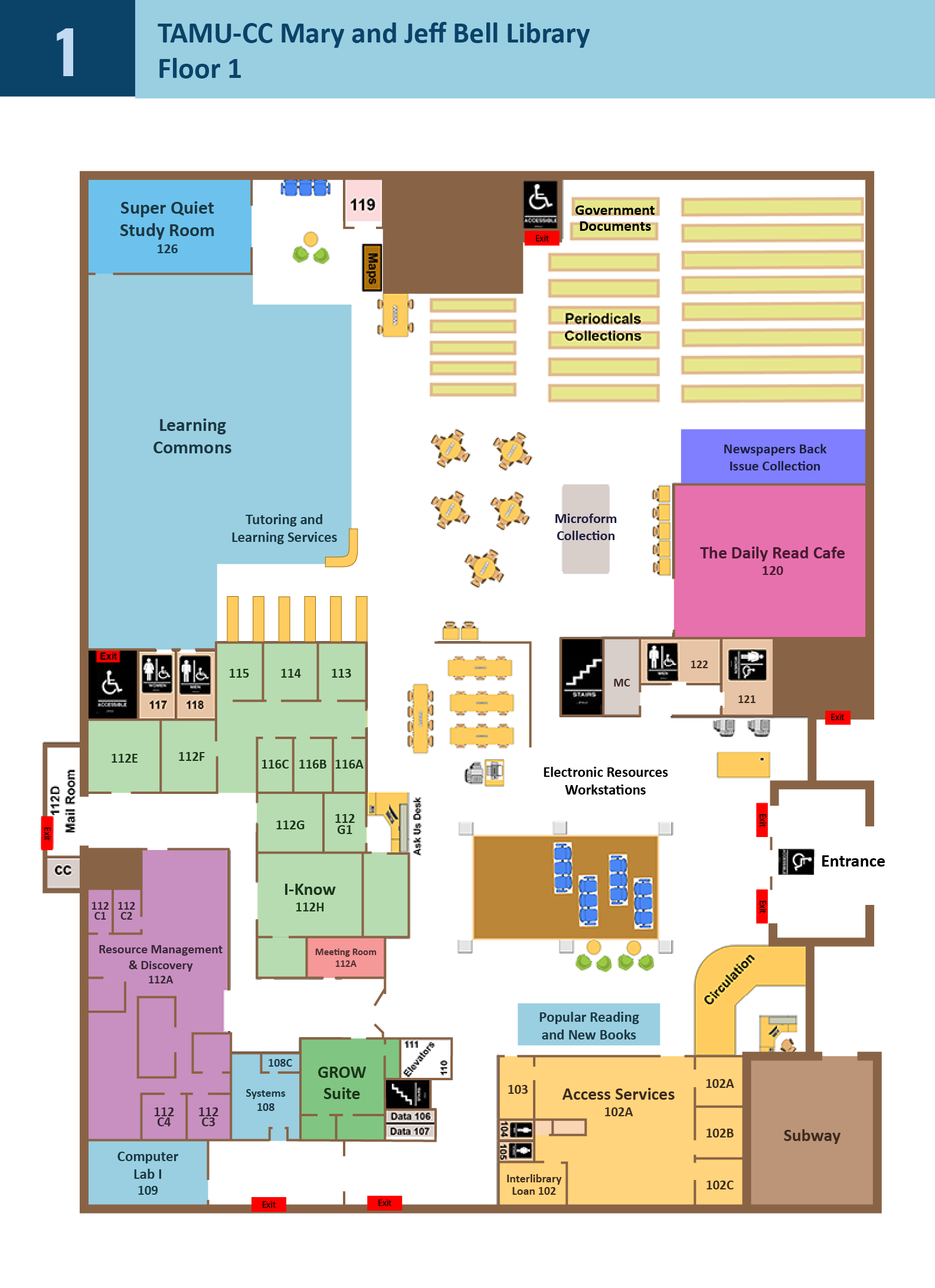 bell-library-first-floor-map