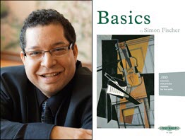 Jose Flores' portrait with the book cover from Basics