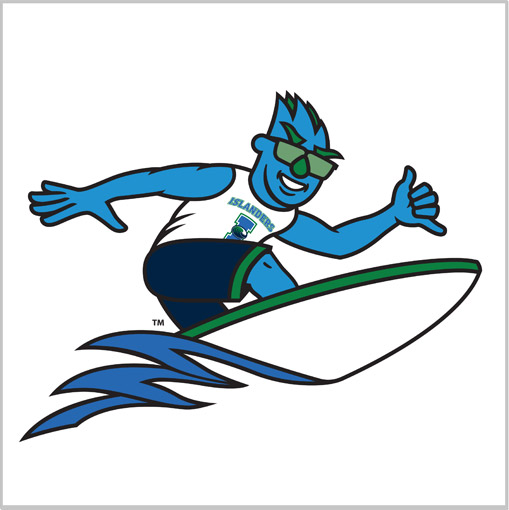 Surfing Izzy Logo
