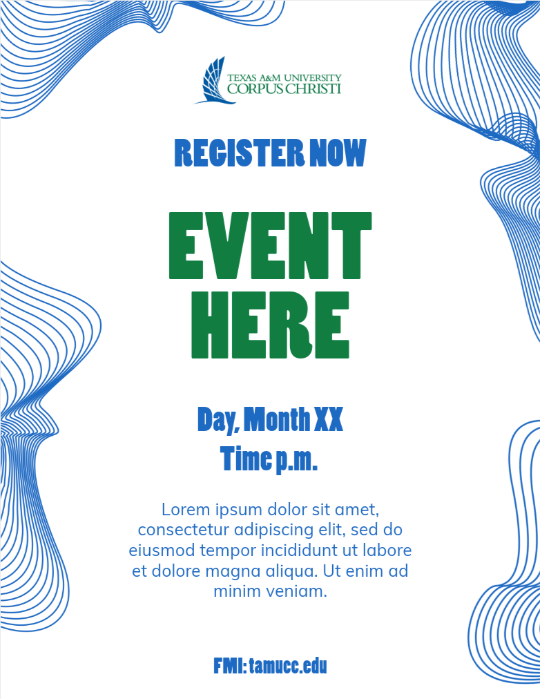 Blue Green with Lines