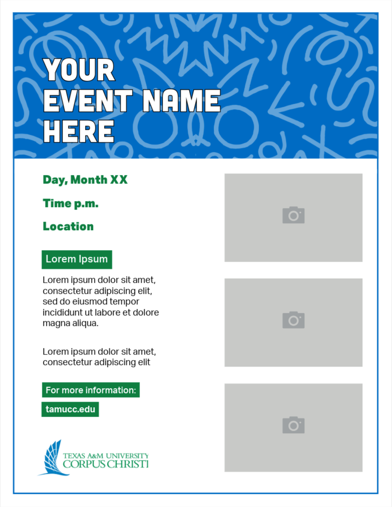 Scribbles with photos