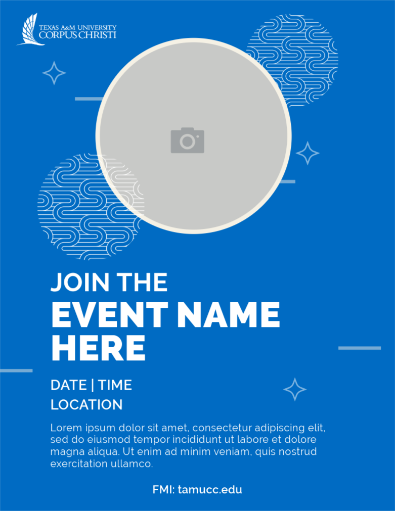 Lines and Stars with photo