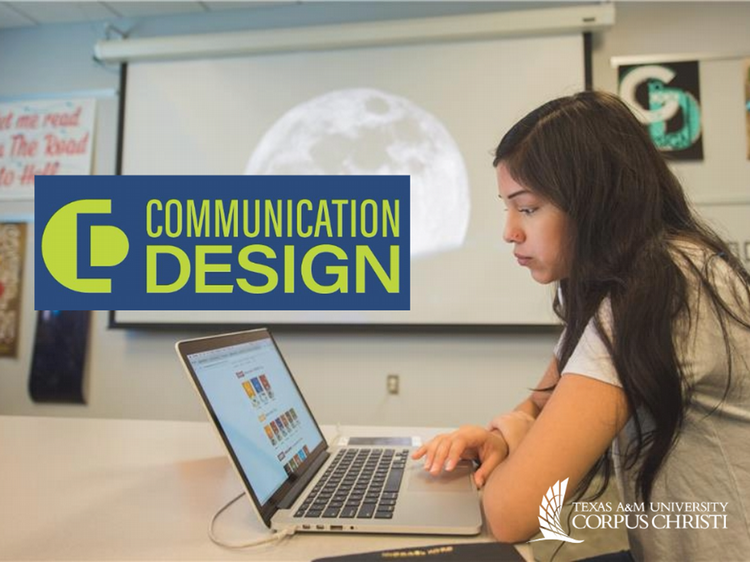 Communication+Design+student+working+in+lab.
