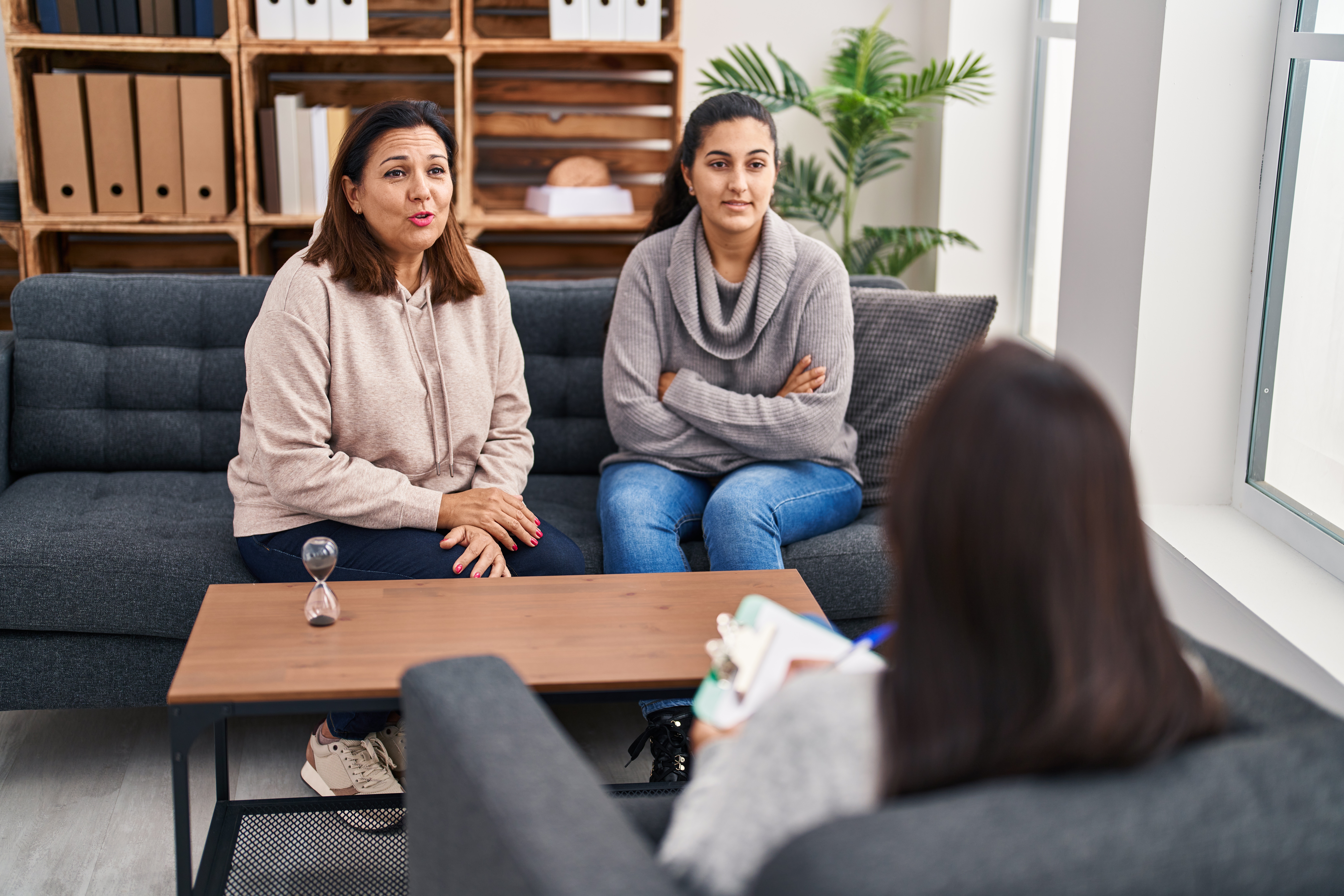Counseling session three women