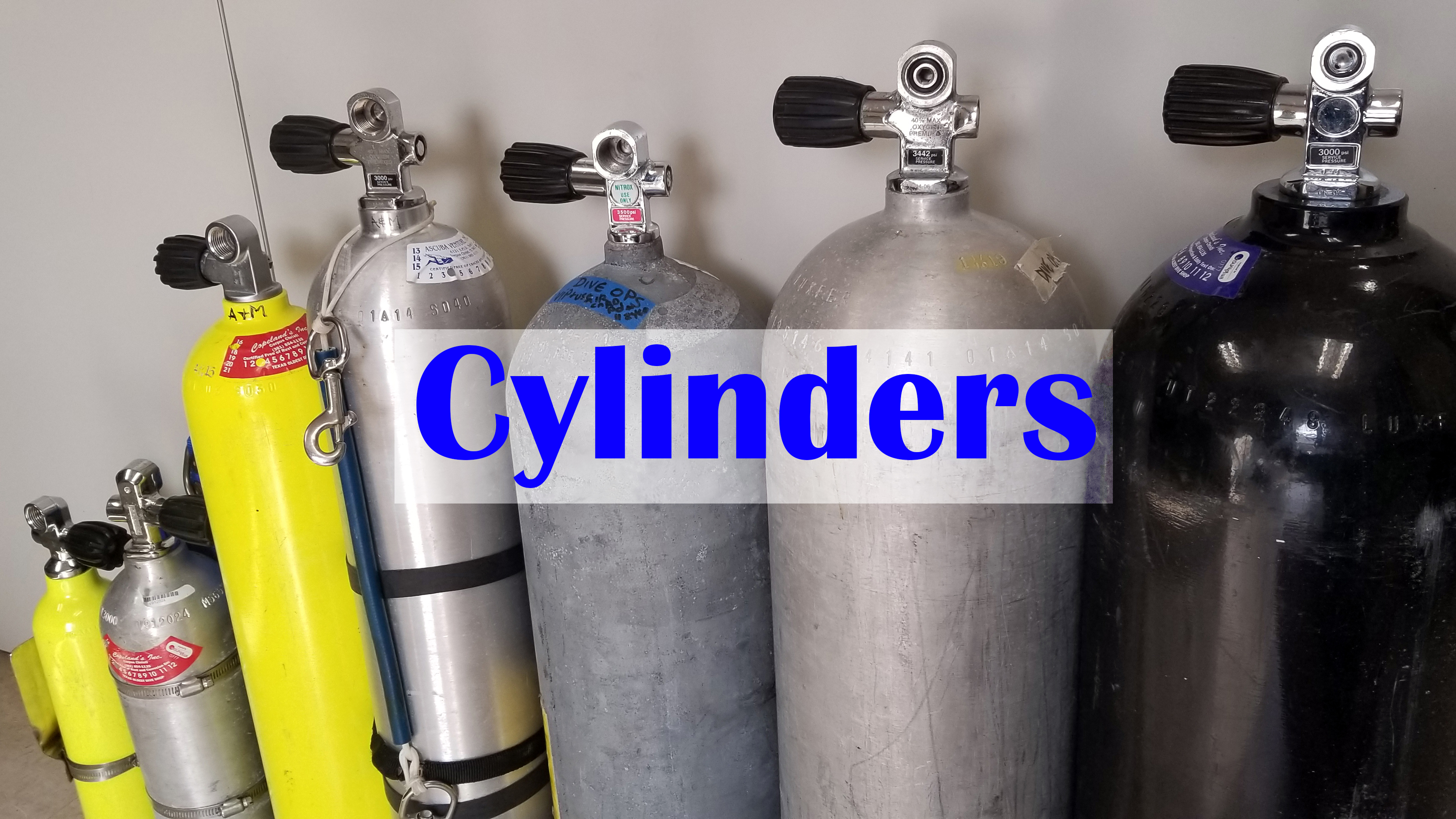 photo of cylinders