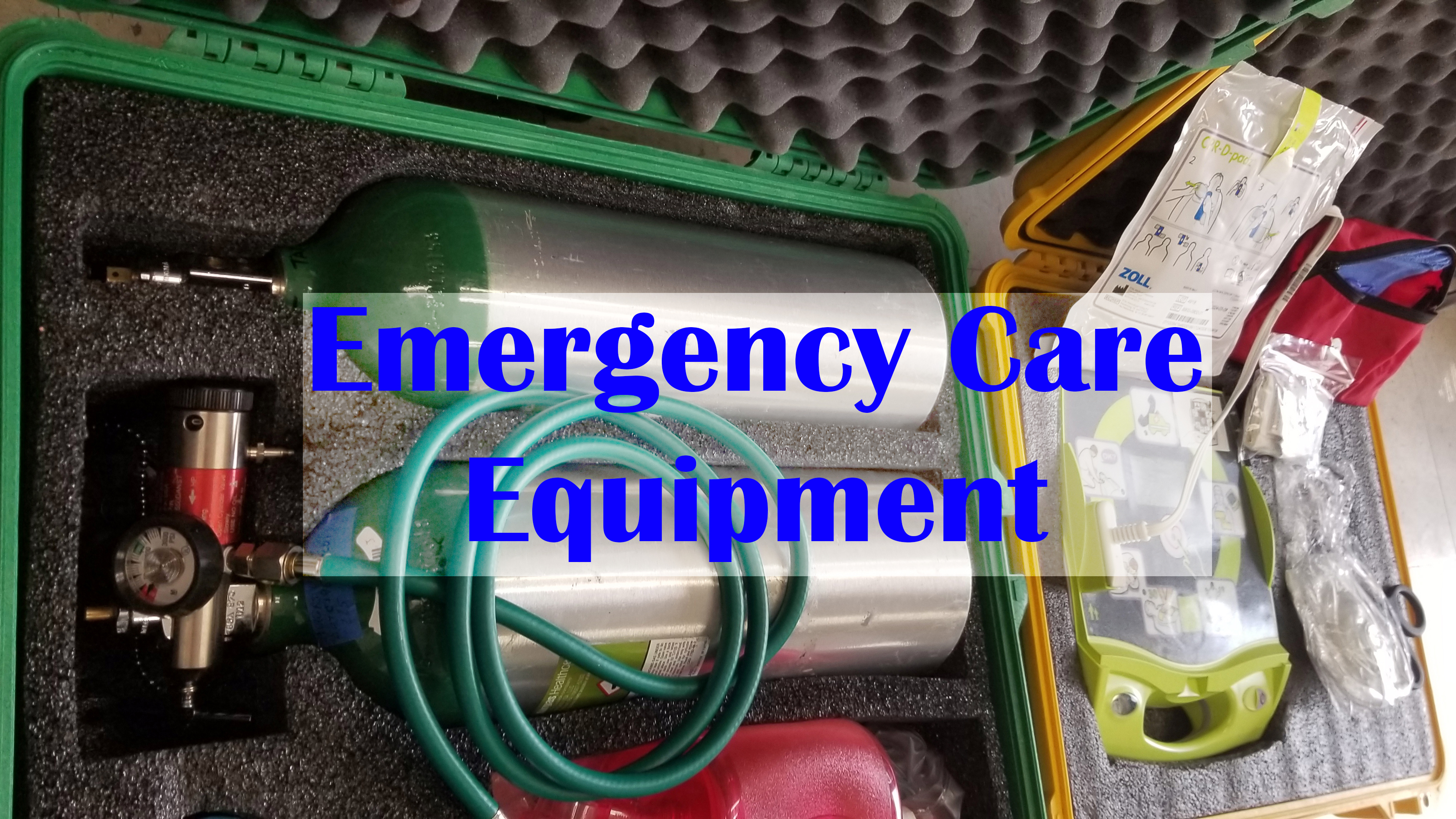 photo of emergency care equipment