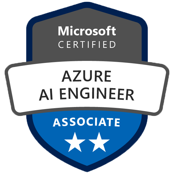 MS AzureAI Engineer logo