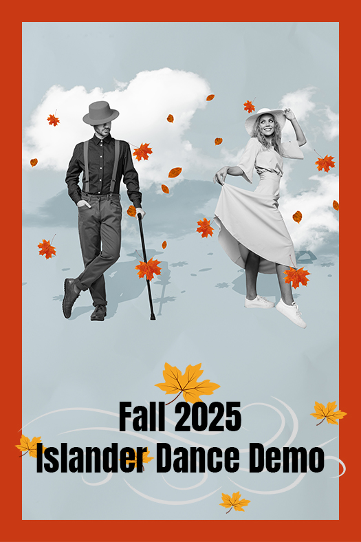 dancers amidst fall leaves