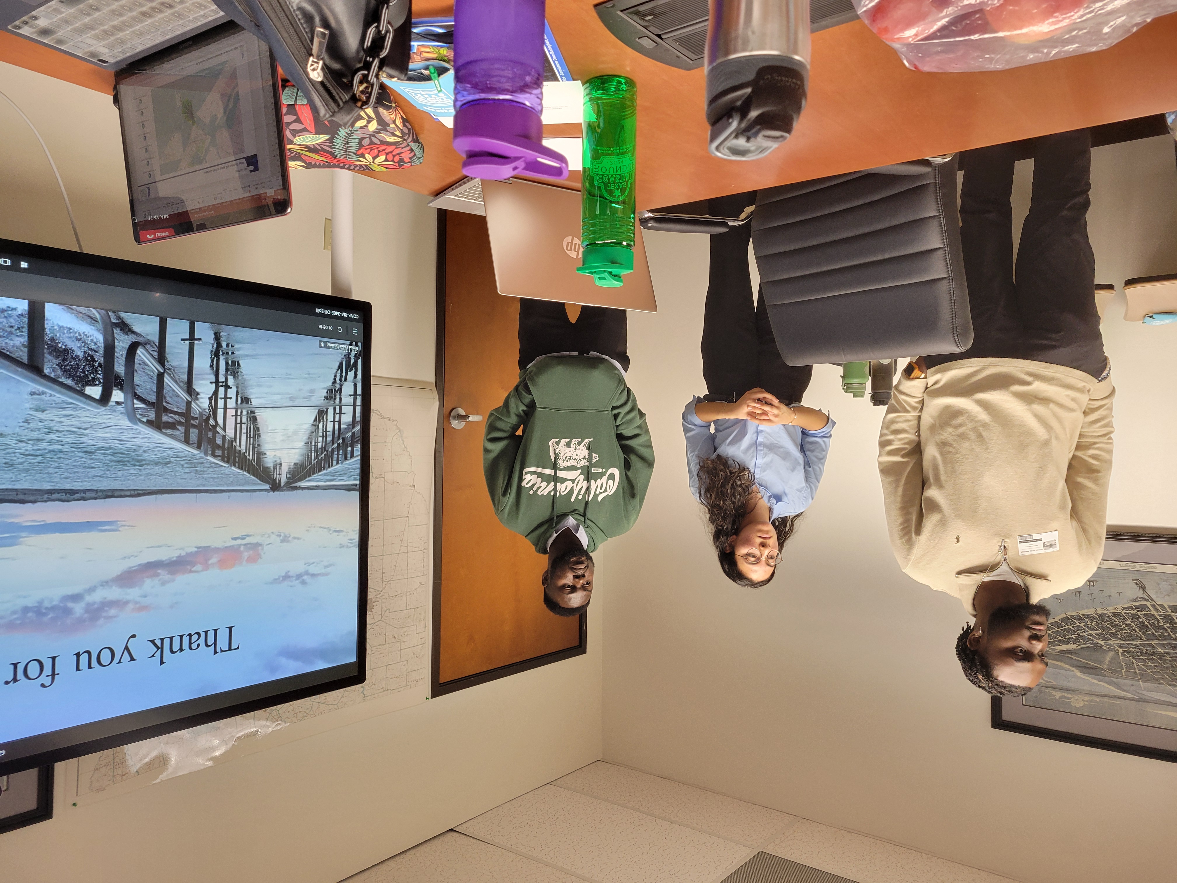 NRT trainees present to TGLO program managers