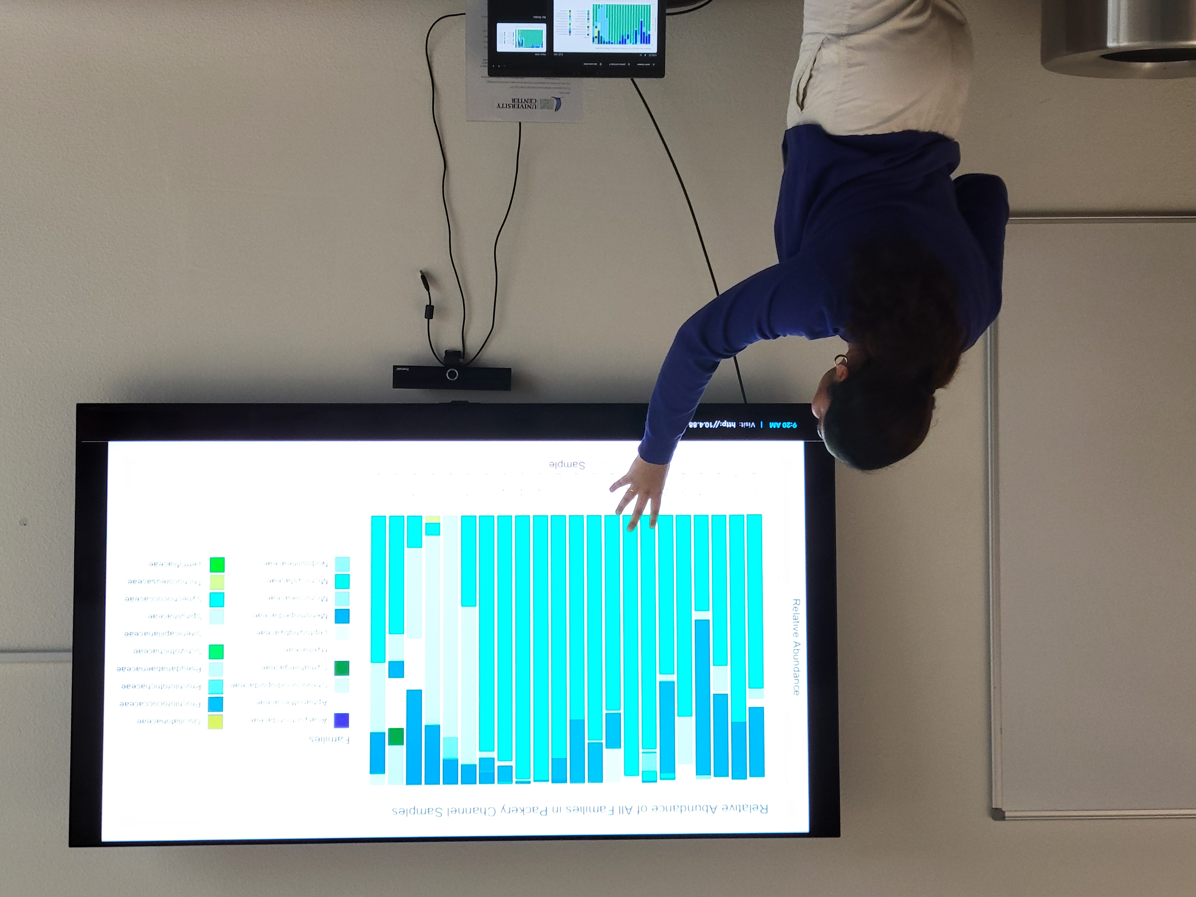 NRT STAGES trainee Mahima Yogesh presenting her thesis at SSIRCA